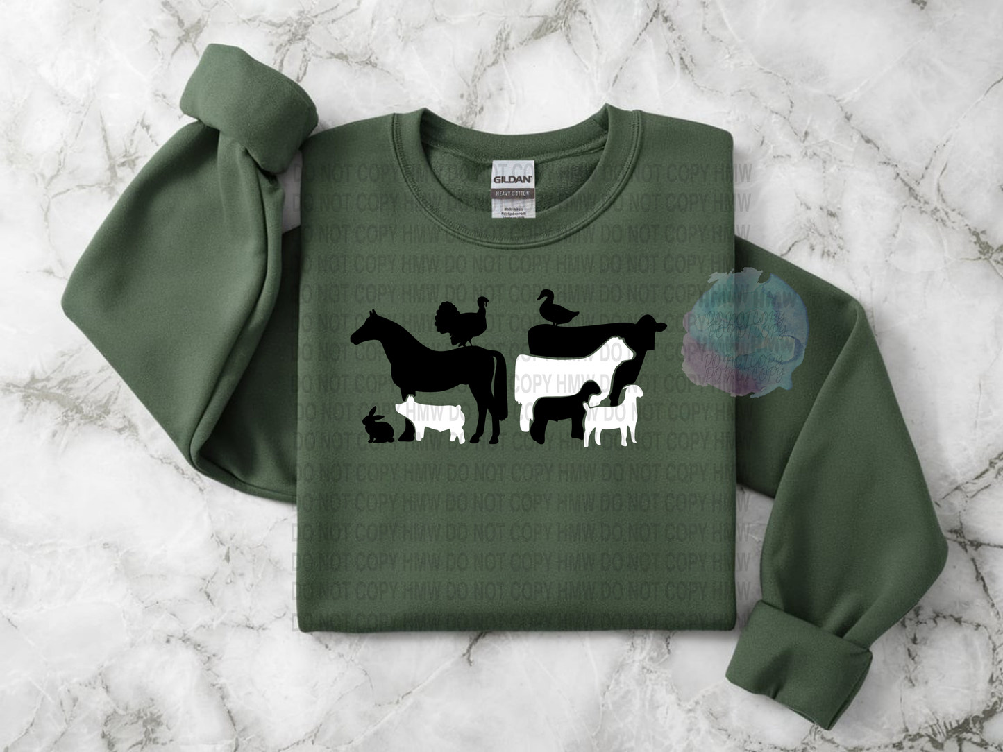 4H Animals-1 Sweatshirt Special