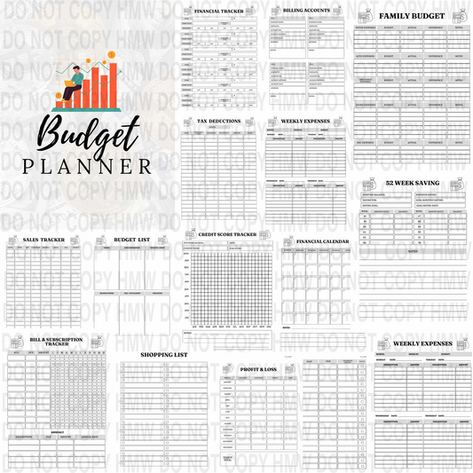 Budget Digital Planner