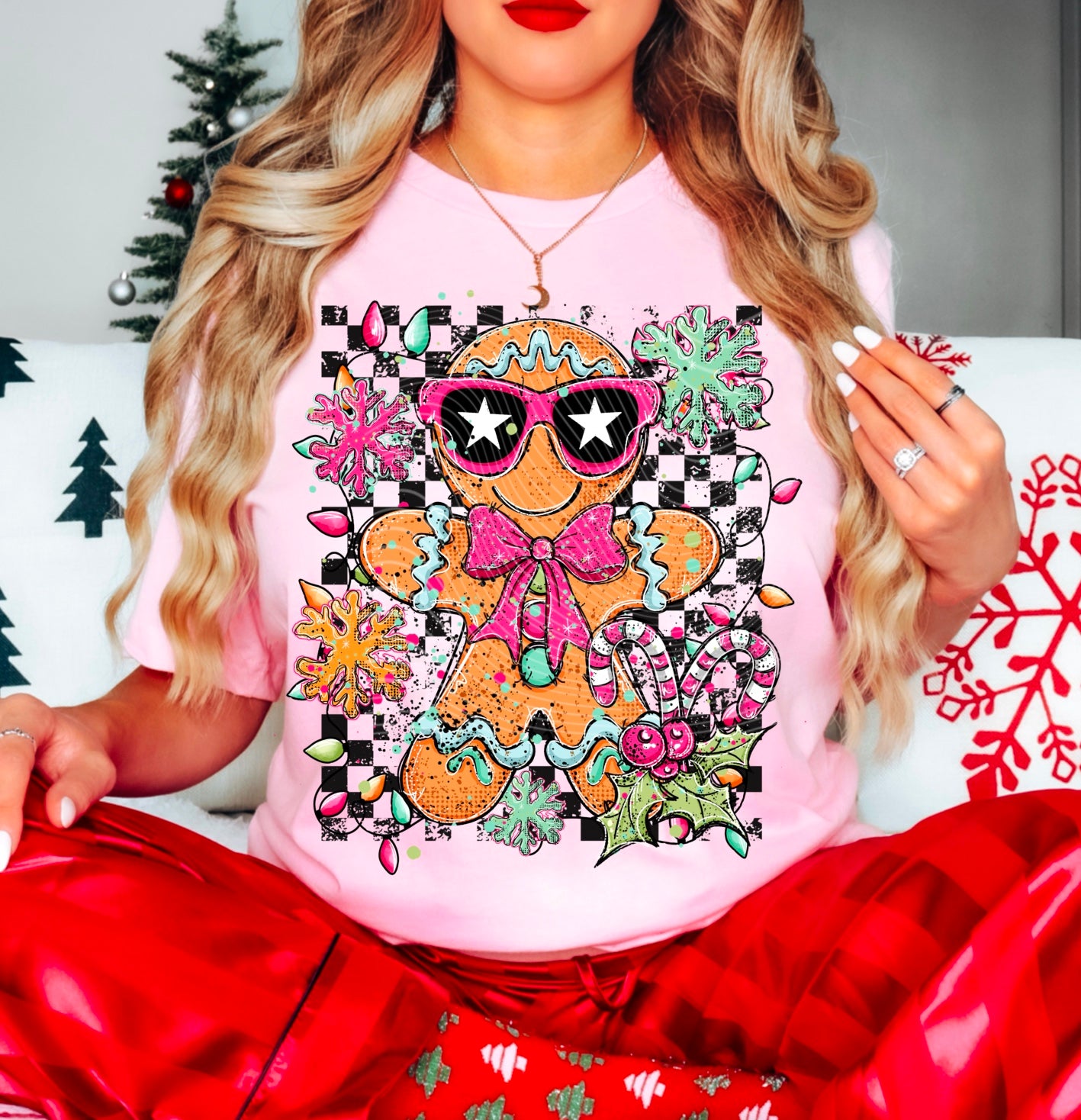 Doodle Gingerbread TEE