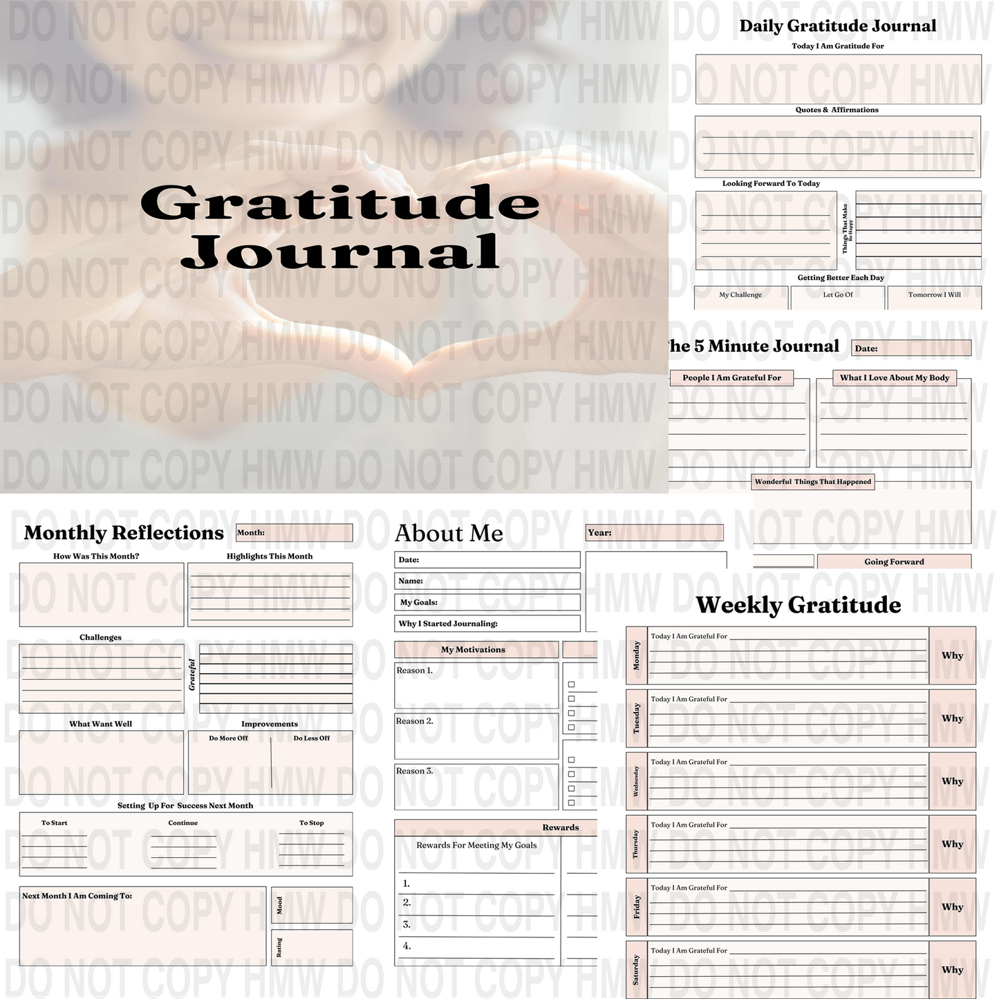 Gratitude Digital Journal