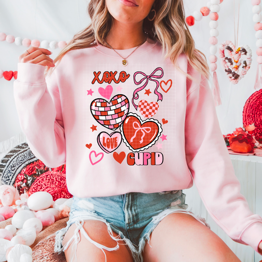 Valentines Collage Not Distressed Sweatshirt Special