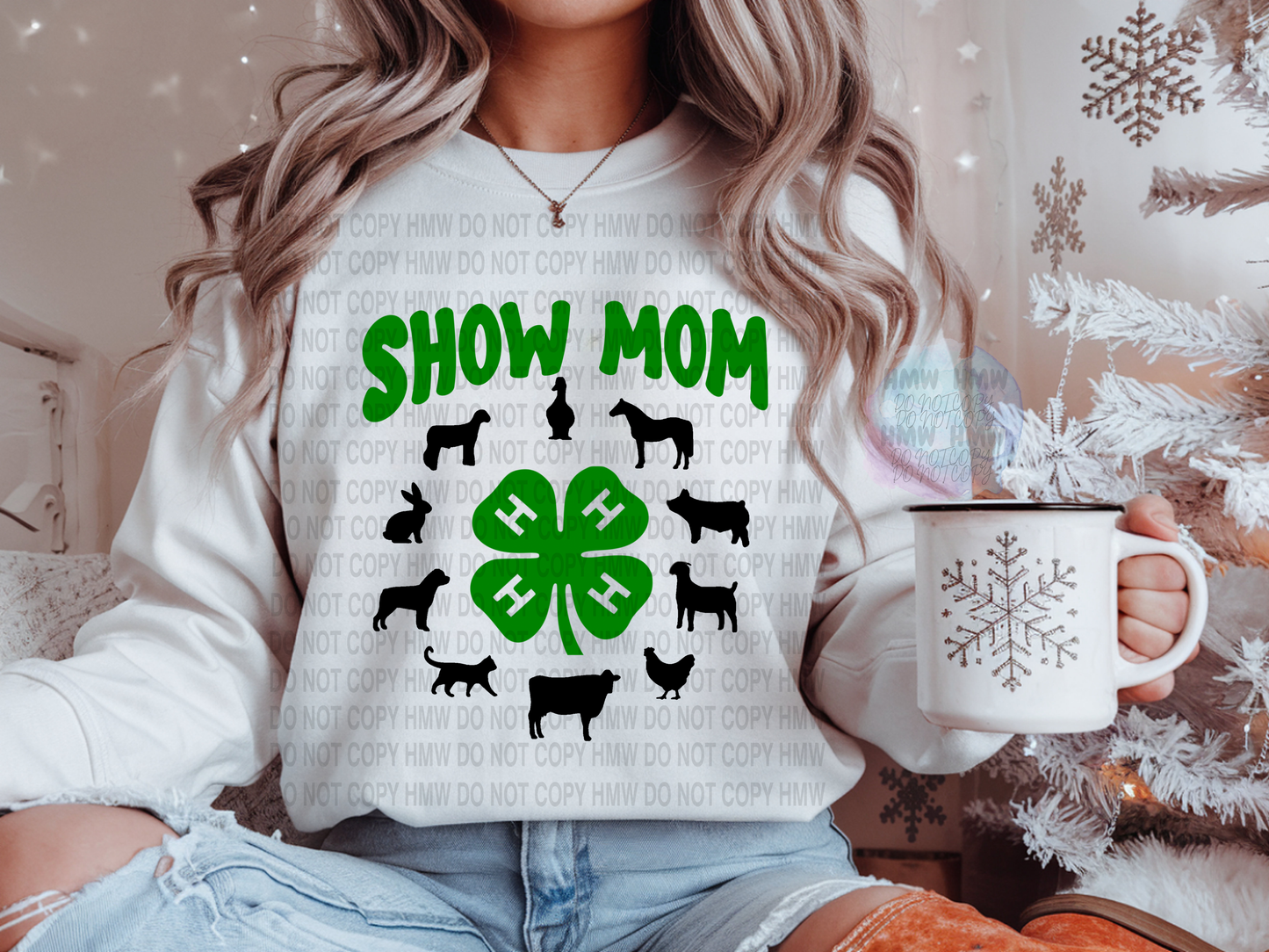 4H Show Mom Sweatshirt Special