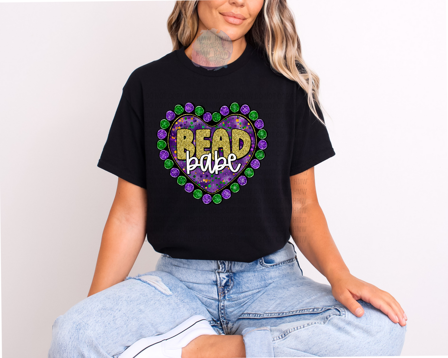 Bead Babe Heart Tee