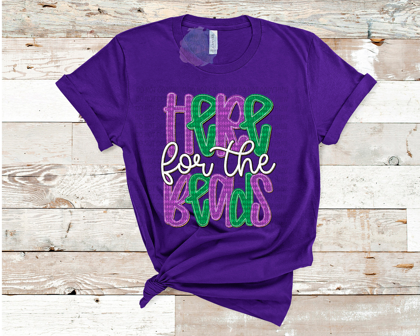 Here for the Beads Tee