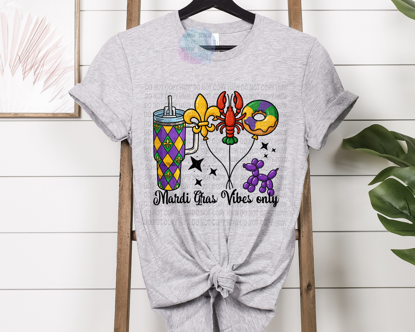 Mardi Gras Vibes Only Tee