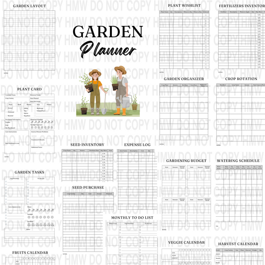Garden Digital Planner